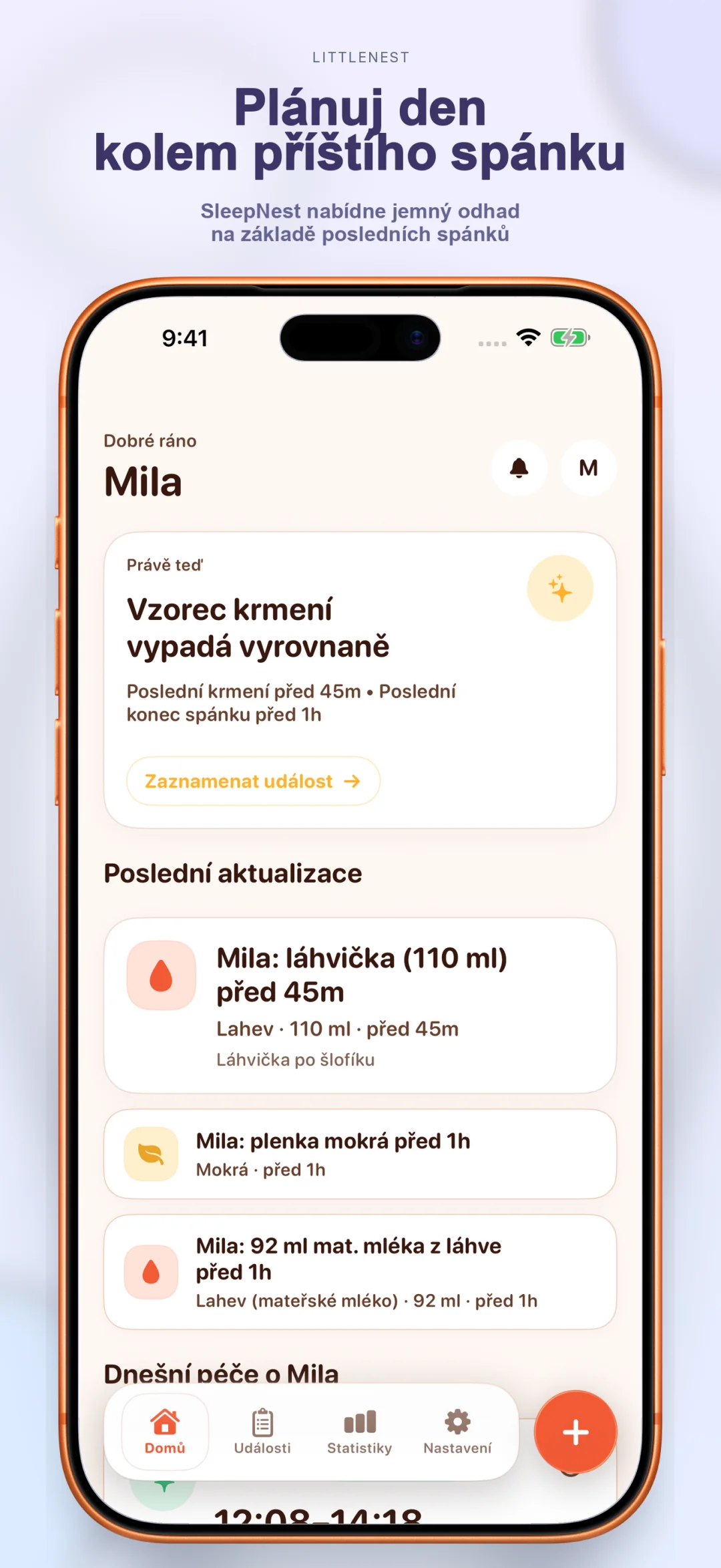 Plánovač dalšího spánku s bdělými okny