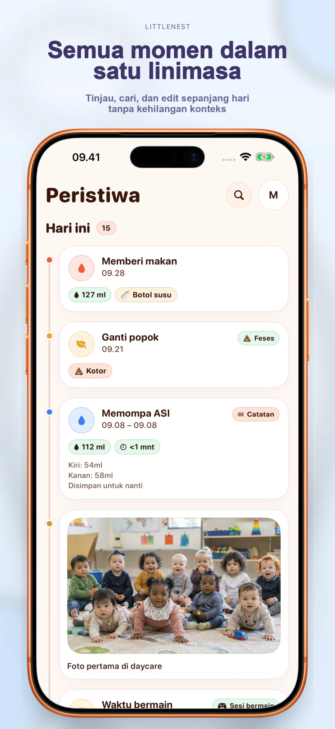 Timeline perawatan terpadu